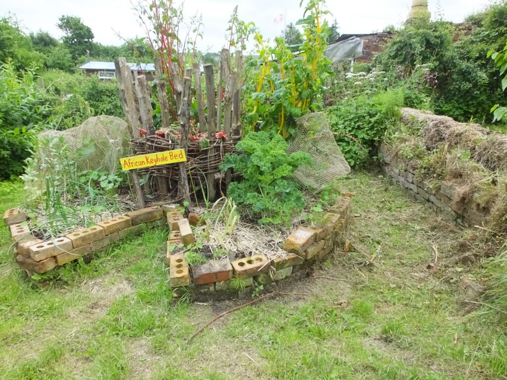 Jardin en trou de serrure